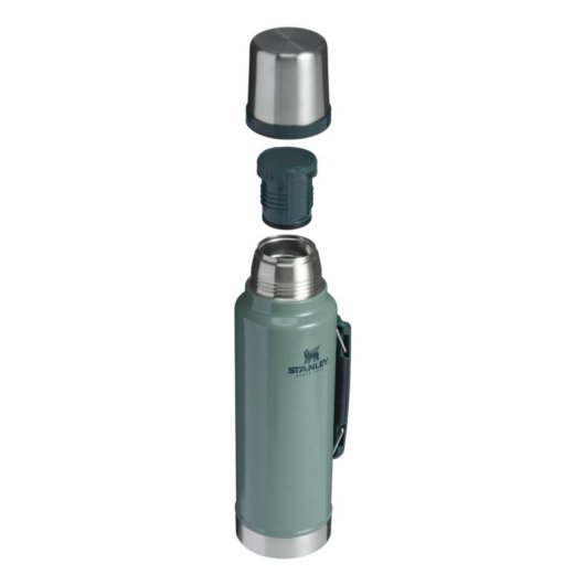 Termos Stanley Classic Bottle 1,4 L Verde Acciaio Inossidabile