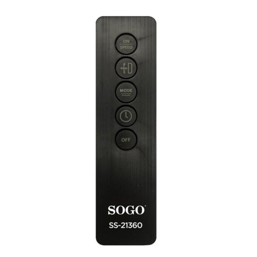Standventilator Sogo VEN-SS-21360 65W 40cm 6 Stufen Oszillation Fernbedienung Timer