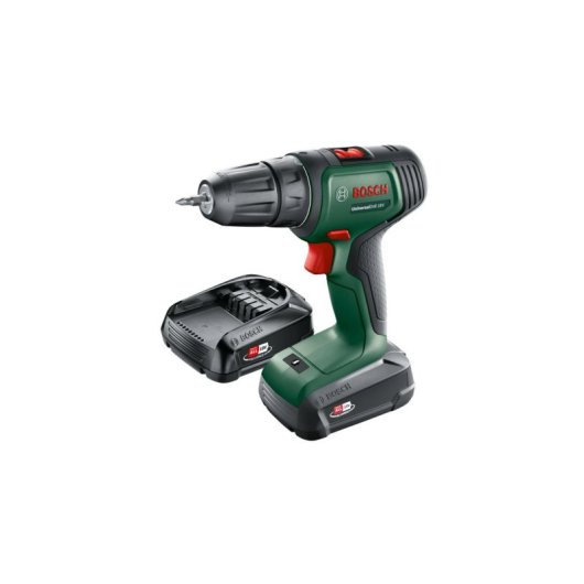 Berbequim Bosch UniversalDrill 18V com 2 Baterias 1.5Ah e Mandril Sem Chave