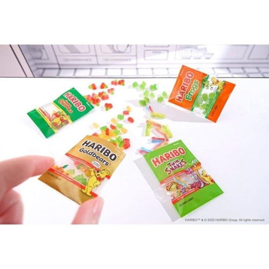 Kit manualidades miniatura MGA Miniverse Make It Mini Haribo Multipack con resina