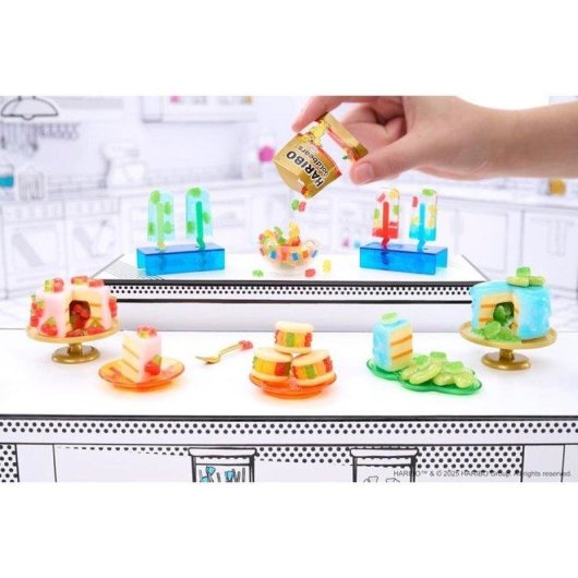 Kit manualidades miniatura MGA Miniverse Make It Mini Haribo Multipack con resina