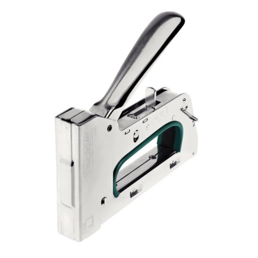 Grapadora Manuelle Rapid Pro R34e Acier 100%, Réglage 3 Positions, Anti-Rebond, Charge 6-14 mm