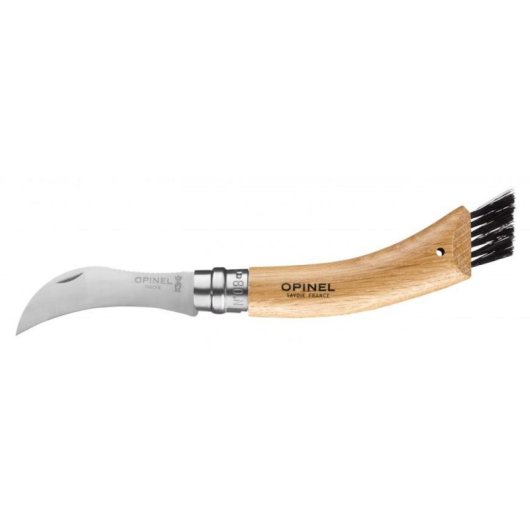 Coltello Opinel N° 08 Champignon con Pennello e Guaina