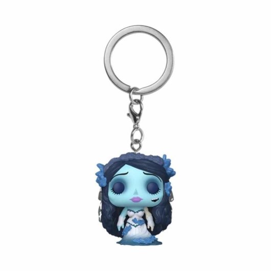 Porta-chaves Funko Pop! Keychain Emily da Noiva Cadáver com Borboletas Edição Exclusiva