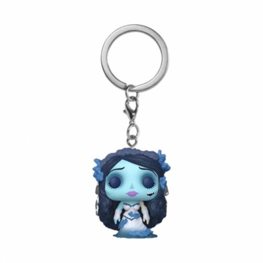 Porta-chaves Funko Pop! Keychain Emily da Noiva Cadáver com Borboletas Edição Exclusiva