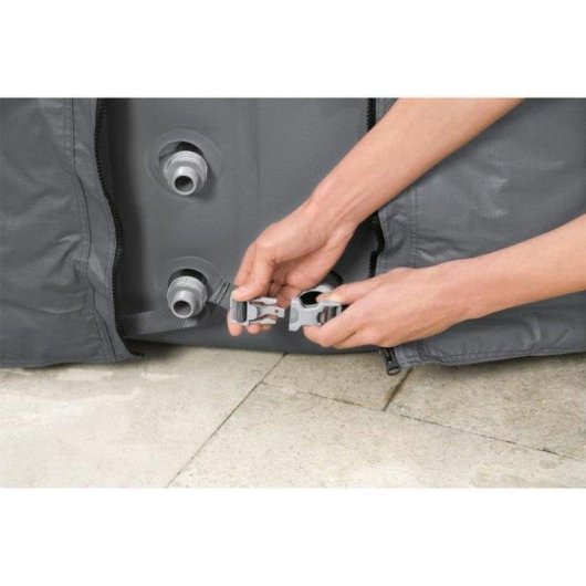 Bâche Thermique Bestway Energysense Pour Spas Ronds 236 x 71 cm, DuraPlus Isolante