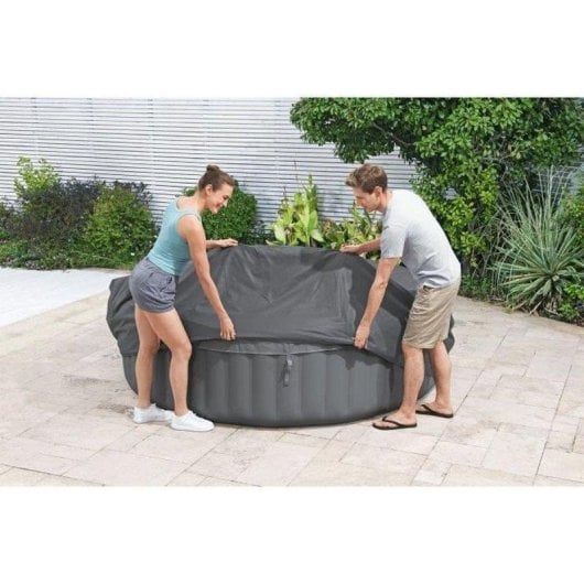 Bâche Thermique Bestway Energysense Pour Spas Ronds 236 x 71 cm, DuraPlus Isolante