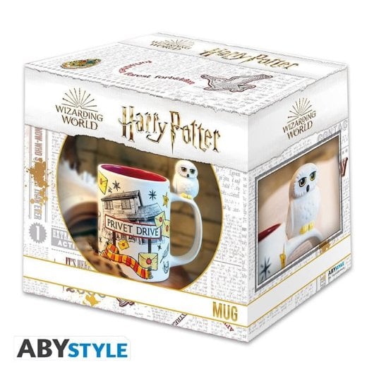 Tasse ABYstyle Harry Potter Hedwig & Privet Drive 3D 0,46 L Keramik