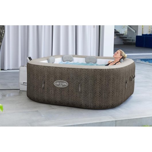 Jacuzzi hinchable Bestway Lay-Z-Spa Cabo 6 Smart HydroJet 4-6 personas 180x180 cm