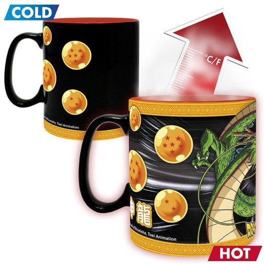 Caneca Termocromática ABYstyle Dragon Ball Z Shenron 460 ml