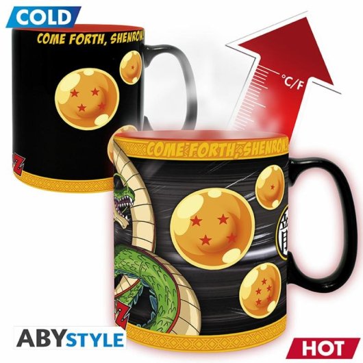 Caneca Termocromática ABYstyle Dragon Ball Z Shenron 460 ml
