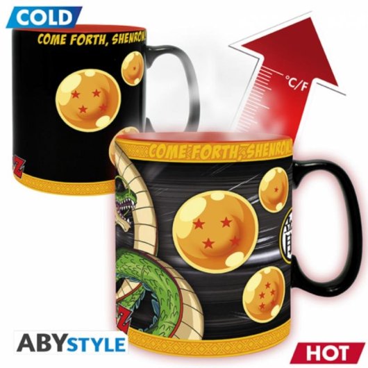 Caneca Termocromática ABYstyle Dragon Ball Z Shenron 460 ml