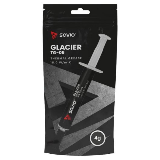 Pâte thermique SAVIO Glacier TG-05 4g 18 W/m-K