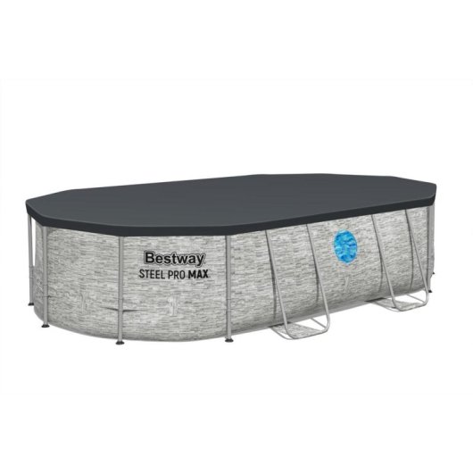Piscina démontable Bestway Steel Pro Max Splashview 488x305x107 cm