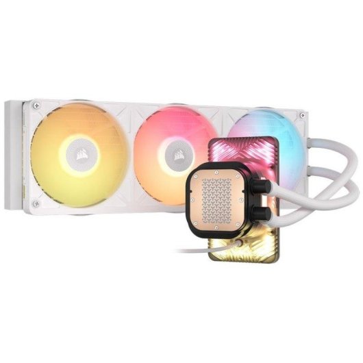 Refrigeración líquida Corsair iCUE LINK TITAN II 360 RX LCD 360mm 1 ventilador RGB