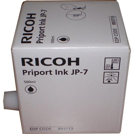 Cartuccia di inchiostro Ricoh 817219 Nero Pigmentato Originale