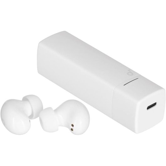 Auriculares Soundcore A30i sans fil Bluetooth, micro, IP54, charge rapide, blanc