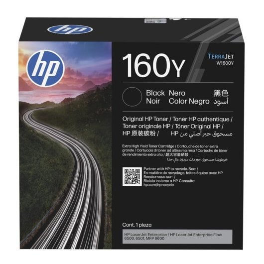 Cartuccia Toner HP LaserJet 160Y Nero 38000 Pagine