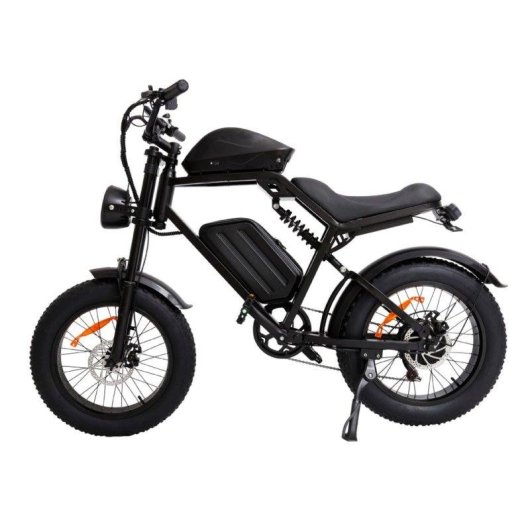 Bicicleta eléctrica Jking Fxh-002 500W 48V 15,6Ah 20"x4,0" Freno Disco Negro