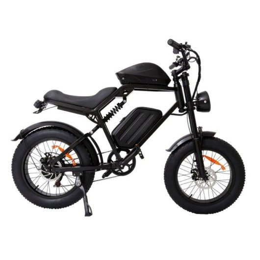 Bicicleta eléctrica Jking Fxh-002 500W 48V 15,6Ah 20"x4,0" Freno Disco Negro