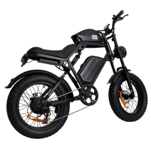 Bicicleta eléctrica Jking Fxh-002 500W 48V 15,6Ah 20"x4,0" Freno Disco Negro