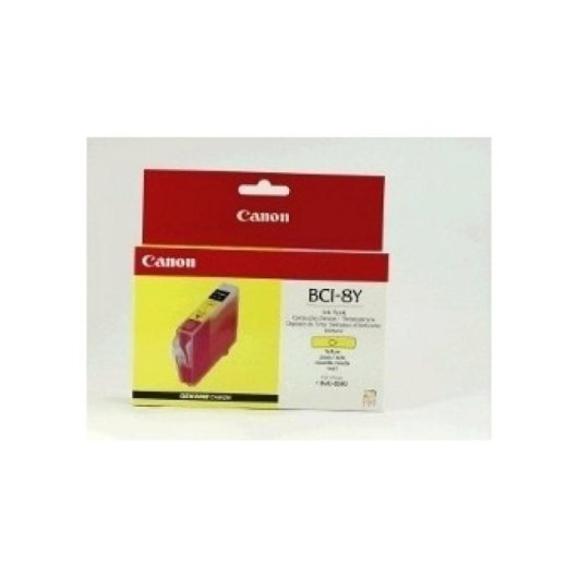 Cartucho de tinta Canon BCI-8Y Amarelo Pigmento Original