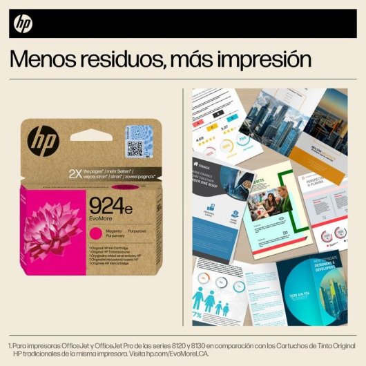 Cartuccia d'inchiostro HP EvoMore 924e Magenta Alto Rendimento