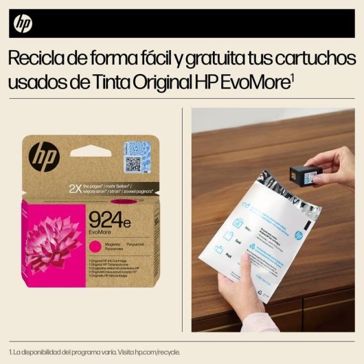 Cartuccia d'inchiostro HP EvoMore 924e Magenta Alto Rendimento