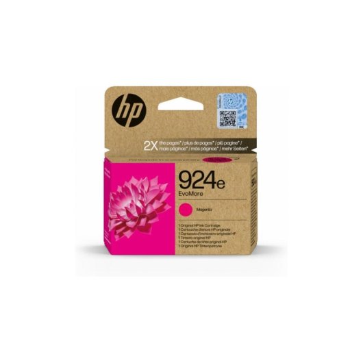 Cartuccia d'inchiostro HP EvoMore 924e Magenta Alto Rendimento