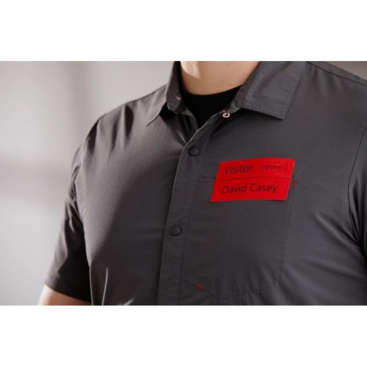 Étiquettes Autoadhésives DYMO Rouges Amovibles 101 x 54 mm