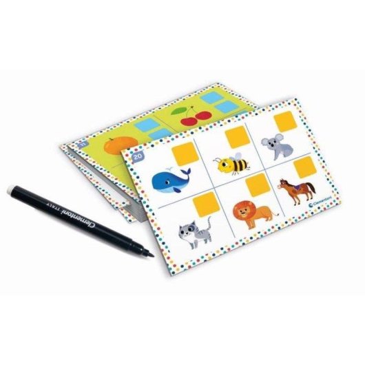 Juego educativo maletín magnético Clementoni Letras y Animales 3+ años