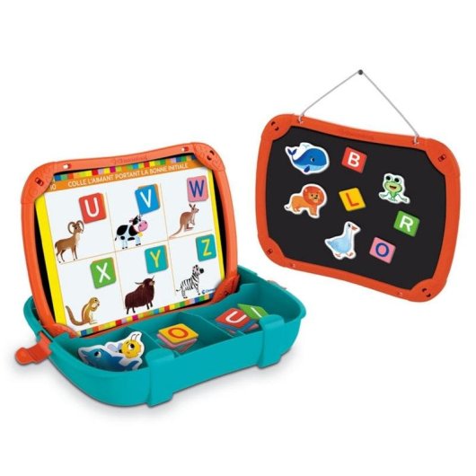 Juego educativo maletín magnético Clementoni Letras y Animales 3+ años
