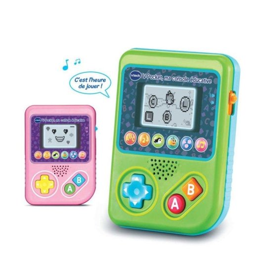 Consola educativa VTech V-Pocket 6 actividades para niños 3-7 años