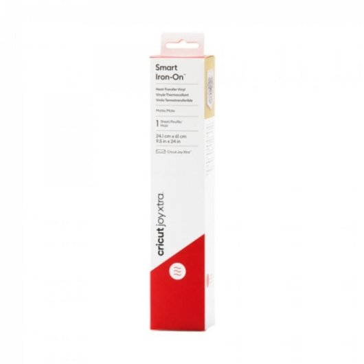 Rouleau de Vinyle de Transfert Thermique Cricut Joy Xtra Smart Iron-On Rouge 241x609 mm