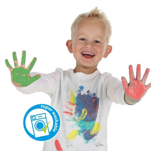 Fingerfarbkiste Dinosaurier SES Creative My First 10 Karten 3 waschbare Farben