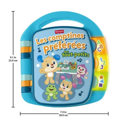 Libro Musical Interactivo Fisher-Price Laugh & Learn para Bebés