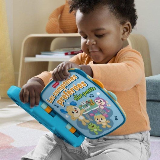 Libro Musical Interactivo Fisher-Price Laugh & Learn para Bebés