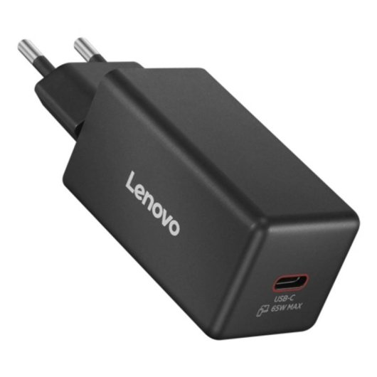 Chargeur Lenovo 65W USB-C GaN Compact Noir