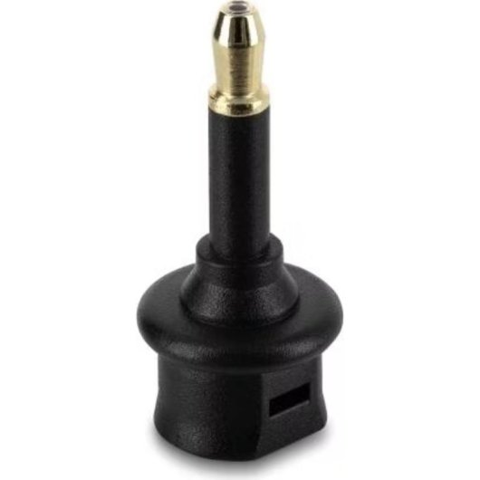 Adaptador de audio Delock 84960 Mini-TOSLINK a TOSLINK negro