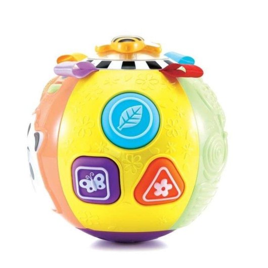 Bola interativa VTech Lumi Animal multicolor com luzes e sons para bebés 6-36 meses