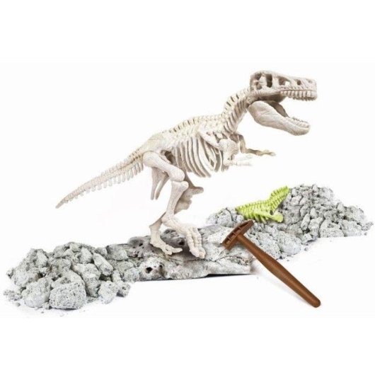 Kit de excavación Clementoni Archéo Ludic T-Rex fosforescente