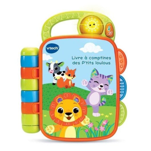 Livro Musical Interactivo VTech Baby Comptines des P'tits Loulous 6-36 meses