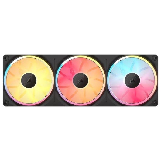 Ventilateur additionnel Corsair iCUE LINK LX360 RGB 360 mm 2400 tr/min, pression statique cadre unifié