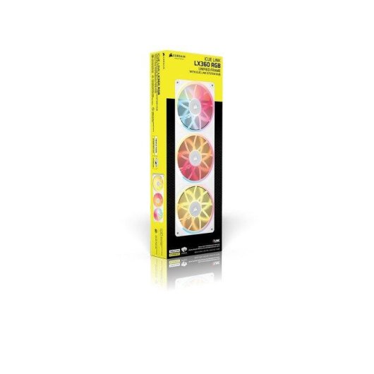 Ventola supplementare Corsair iCUE LINK LX360 RGB 360mm 2400RPM con illuminazione RGB