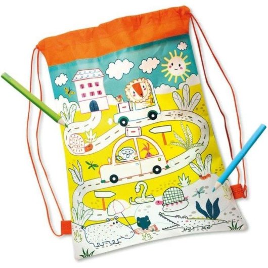 Kit de Mochila de Viaje SES Creative Actividades Creativas 20 Piezas