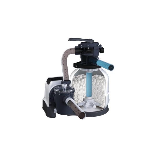 Billes de filtration Intex pour pompe piscine 3-5 microns blanc