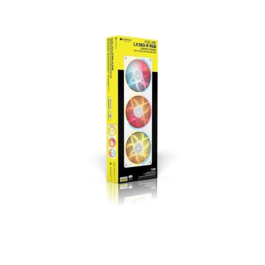 Ventilador suplementario Corsair LX360-R RGB 360mm 400-2400 RPM con iluminación RGB