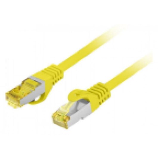 Netzwerkkabel Lanberg PCF6A-10CU 2 m Cat6a S/FTP RJ-45 gelb