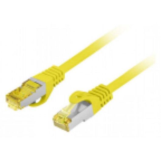 Netzwerkkabel Lanberg PCF6A-10CU 2 m Cat6a S/FTP RJ-45 gelb