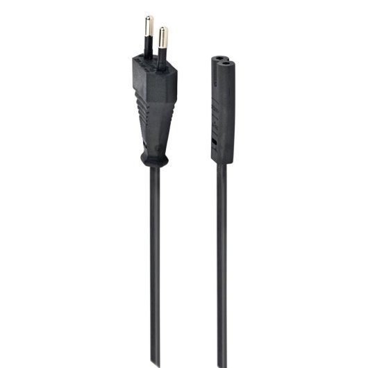 Cable de alimentación Gembird PC-184/2 1,8 m Negro